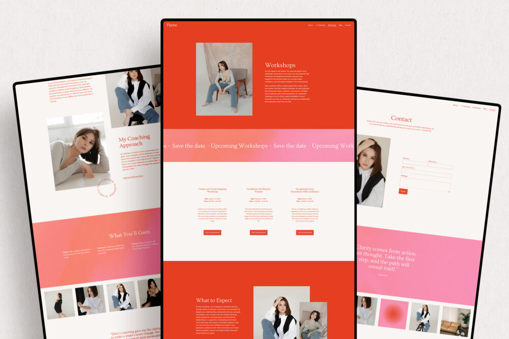 Thrive Squarespace Template – Bild 8
